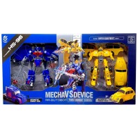 Набор трансформеров (2 робота, оружие)