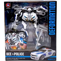 Трансформер (металеві елементи, зброя, інструкція) коробка