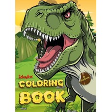 Книжка-розмальовка зі стікерами  