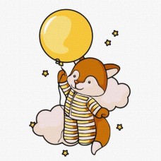 Картина по номерам – Исследуя небо 25х25 см.