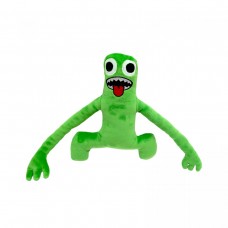 Мягкая игрушка зеленый радужный друг, роблокс 28см.