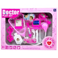 Набір лікаря в коробці (РОЖЕВИЙ)