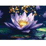 Картина по номерам – Магическая лилия с красками металлик extra 30х40 см. (Ideyka)