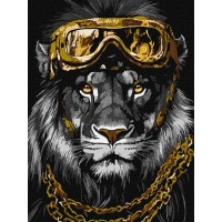 Картина по номерам – Сила стиля с красками металлик extra 30х40 см.