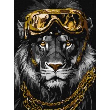 Картина по номерам – Сила стиля с красками металлик extra 30х40 см.