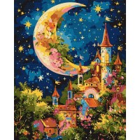 Картина за номерами - Зоряний палац 40х50 см.