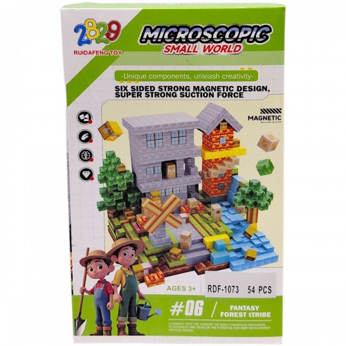 Магнитный конструктор "Small World", 54 дет (2829)