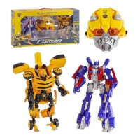 Набор трансформеров, маска и 2 робота в коробке