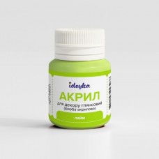 Акрил для декора - Лайм