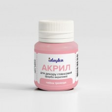 Акрил для декору - Чайна троянда