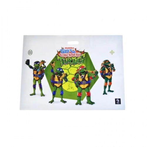 Пакет полиэтиленовый (XL) "Черепашки Ниндзя" р.75x55 см (qbee)