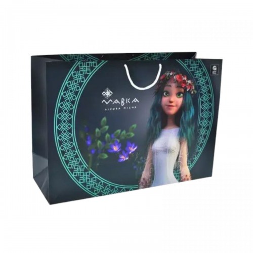 Пакет бумажный XL "Мавка" р.50x35x17 см (qbee)