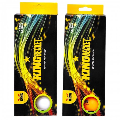 Мячики теннисные (для пинг понга) 10 шт, микс видов (MiC)