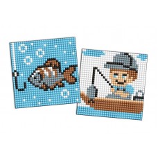 Алмазная мозаика на стикере - 
