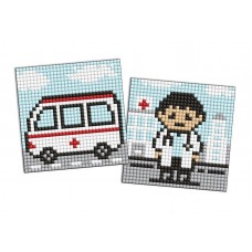 Алмазная мозаика на стикере - 