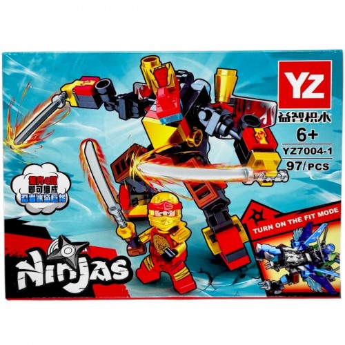 КОНСТРУКТОР "NINJAGO" 97+ ДЕТАЛІ (ВИД 1) (MiC)