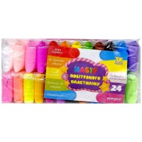 Повітряний пластилін, 24 брикетики в наборі