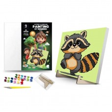 Картина по номерах на підставці 