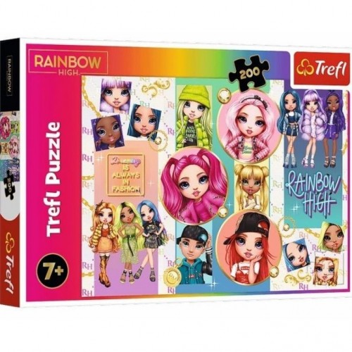 Пазлы - 200 эл "MGA Rainbow High!" (Trefl)