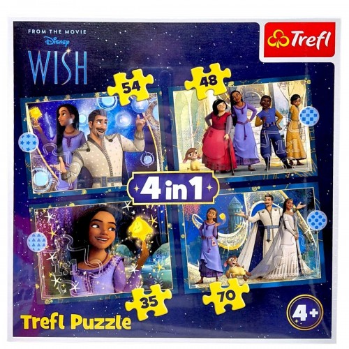 Пазли "4в1. Бажання збуваються" (Trefl)