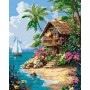 Картина по номерам - "Жизнь в тропиках" ©art_selena_ua, 40х50см (Ideyka)
