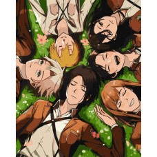 Картина по номерам – Отдых на природе 40х50 см.