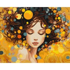 Картина по номерам – портрет элегантности 40х50 см.