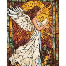 Картина по номерам - Хранительница светлая 40х50 см.