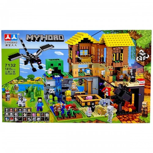 Конструктор "Майнкрафт/Minecraft" 1415 деталей (Chaobao)