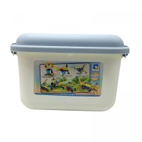 Конструктор на радіокеруванні 361 деталь, автоматичний рух, колесо вільного ходу, рух вперед-назад, акумулятор 3.7 V, пульт керування, в боксі