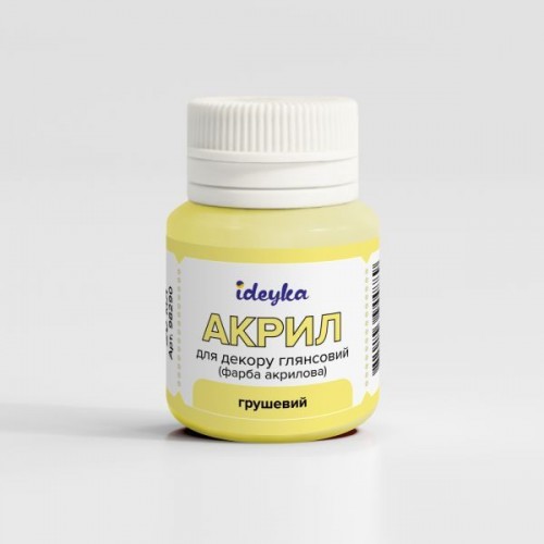 Акрил для декору - Грушевий (Ideyka)