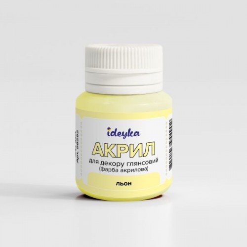 Акрил для декору - Льон (Ideyka)
