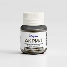 Акрил для декору - Metallic Чорна перлина