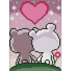 Алмазная мозаика без подрамника - 