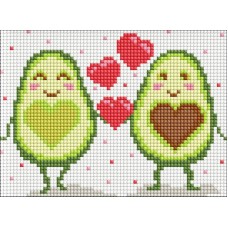 Алмазная мозаика без подрамника - 