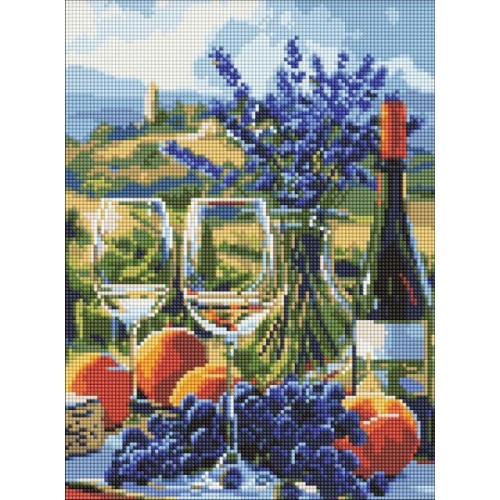 Алмазна мозаїка - "Італійська насолода" ©art_selena_ua, 30х40см (Ideyka)