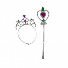 Набір чарівна паличка корона Зірка на Місяці 30 см