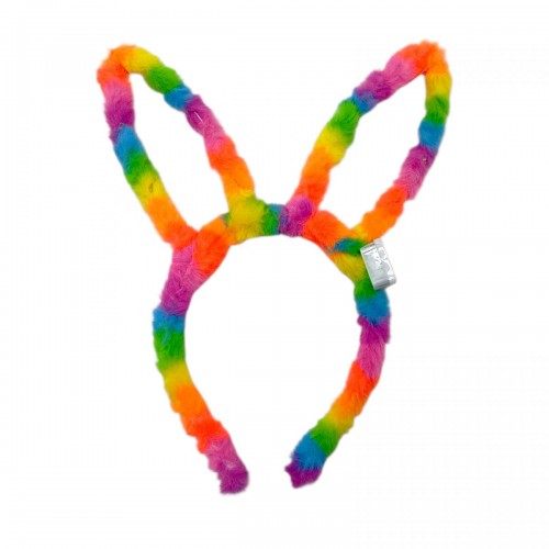 Дитячий сяючий обруч хутряні вушка (MiC)