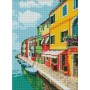 Алмазна мозаїка - "Вуличками Італії" 30х40см (Ideyka)