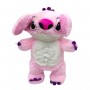 Стич мягкая игрушка 30см (СВЕТЛО-РОЗОВЫЙ) (MiC)