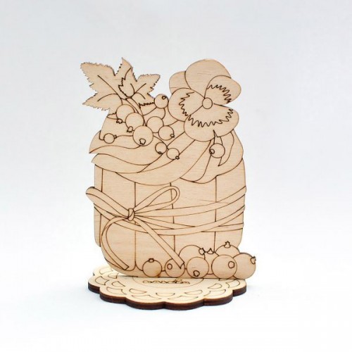 Декоративный элемент "Фигурка из фанеры. Bon appetite." (Ideyka)