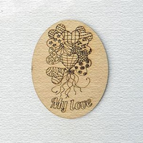 Декоративный элемент "Фигурка из фанеры на магните. Марка №1" (Ideyka)