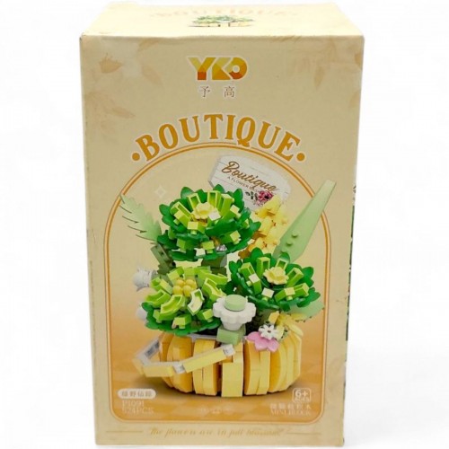 Конструктор “Квітковий кошик”, 524 елементи, в коробці (YKO)