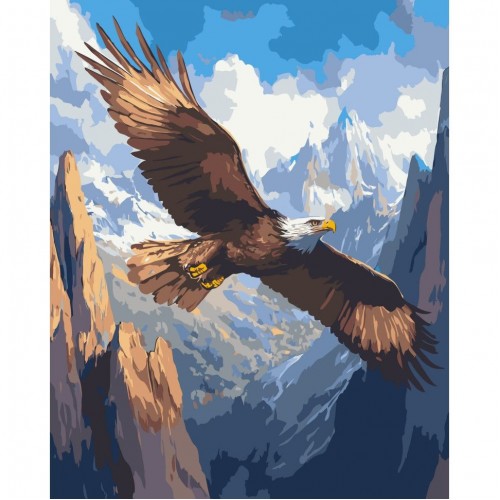 Картина по номерам "Політ над безмежжям" 40*50 см (art craft)