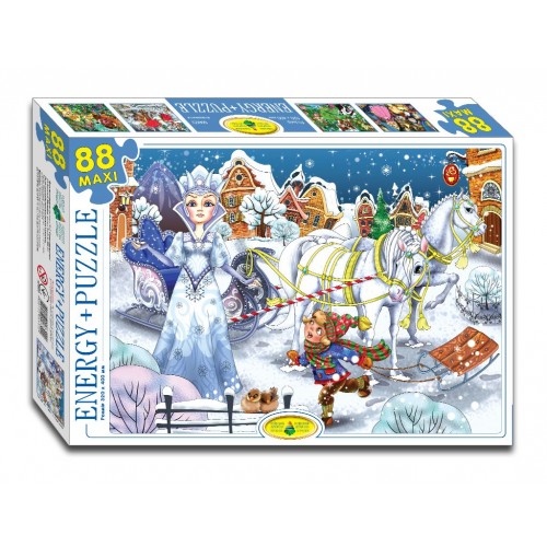 Пазлы "Снежная королева", 88 элементов (Київська фабрика іграшок)
