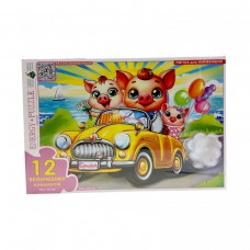Игра-пазл 12 Свинки