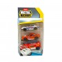Машинки METAL MACHINES – CAR (3 шт), Микс видов (ZURU)