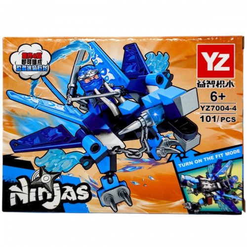 КОНСТРУКТОР "NINJAGO" 101+ ДЕТАЛІ (ВИД 4) (MiC)