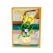 Конструктор “Квітка”, 156 елементи, в коробці