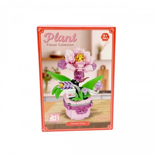 Конструктор “Квітка”, 153 елементи, в коробці (MiC)